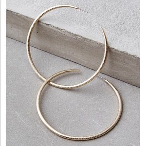 Large Gold Hoops
